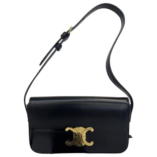 Triomphe leather handbag
