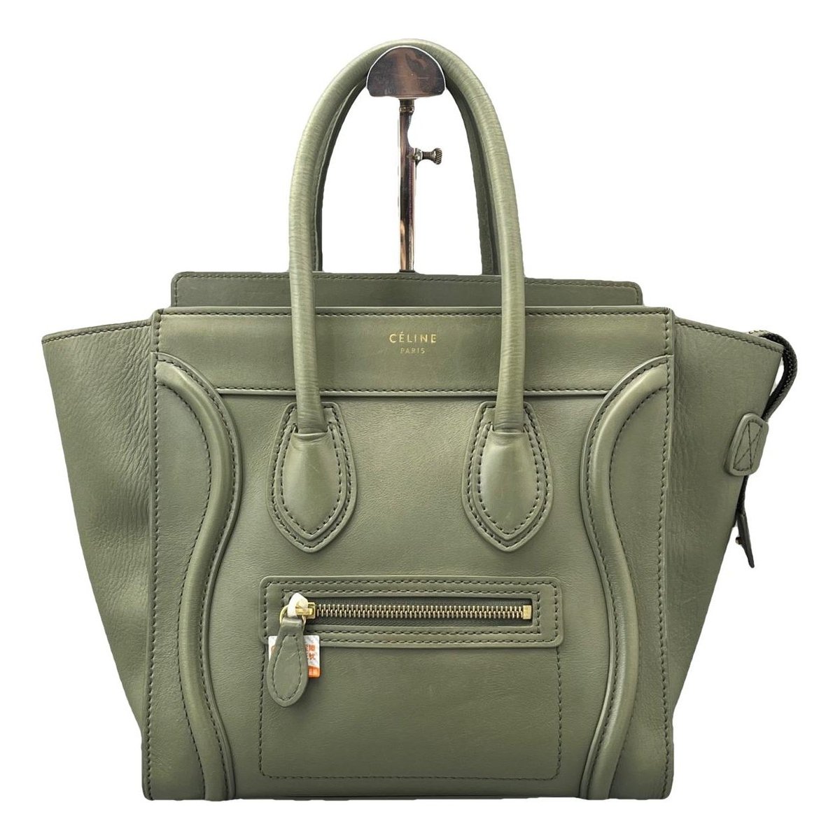 Luggage leather handbag