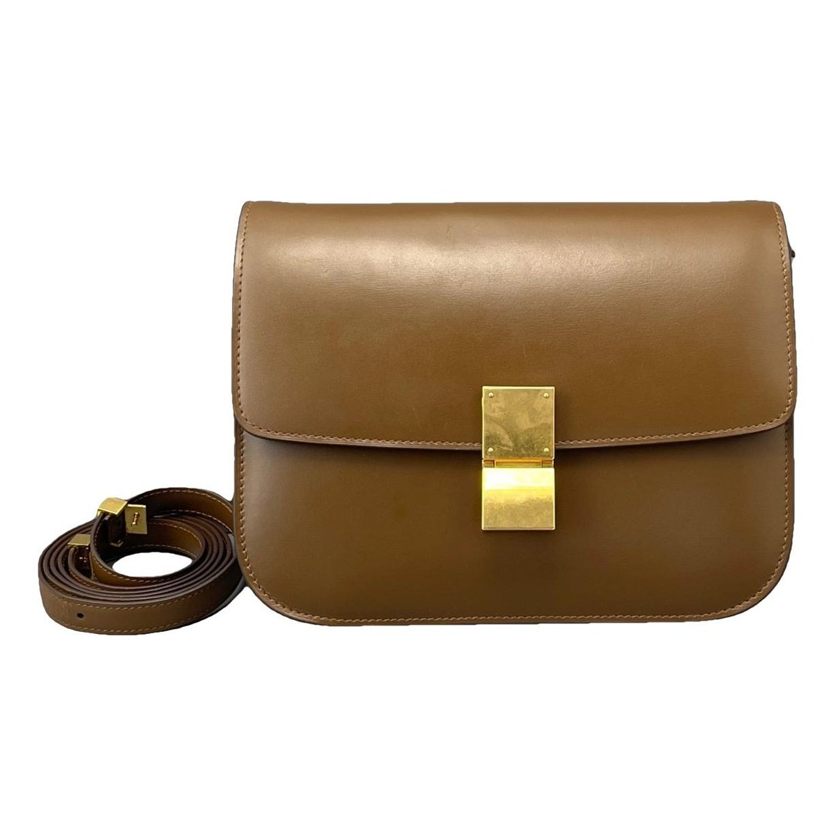 Classic leather handbag