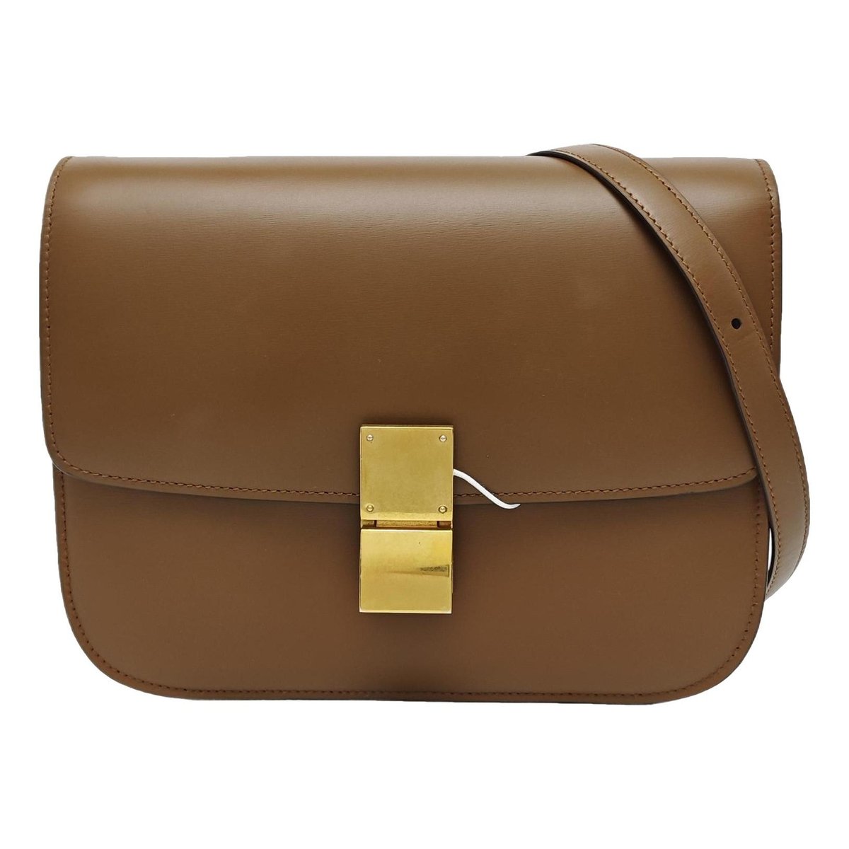 Classic leather crossbody bag
