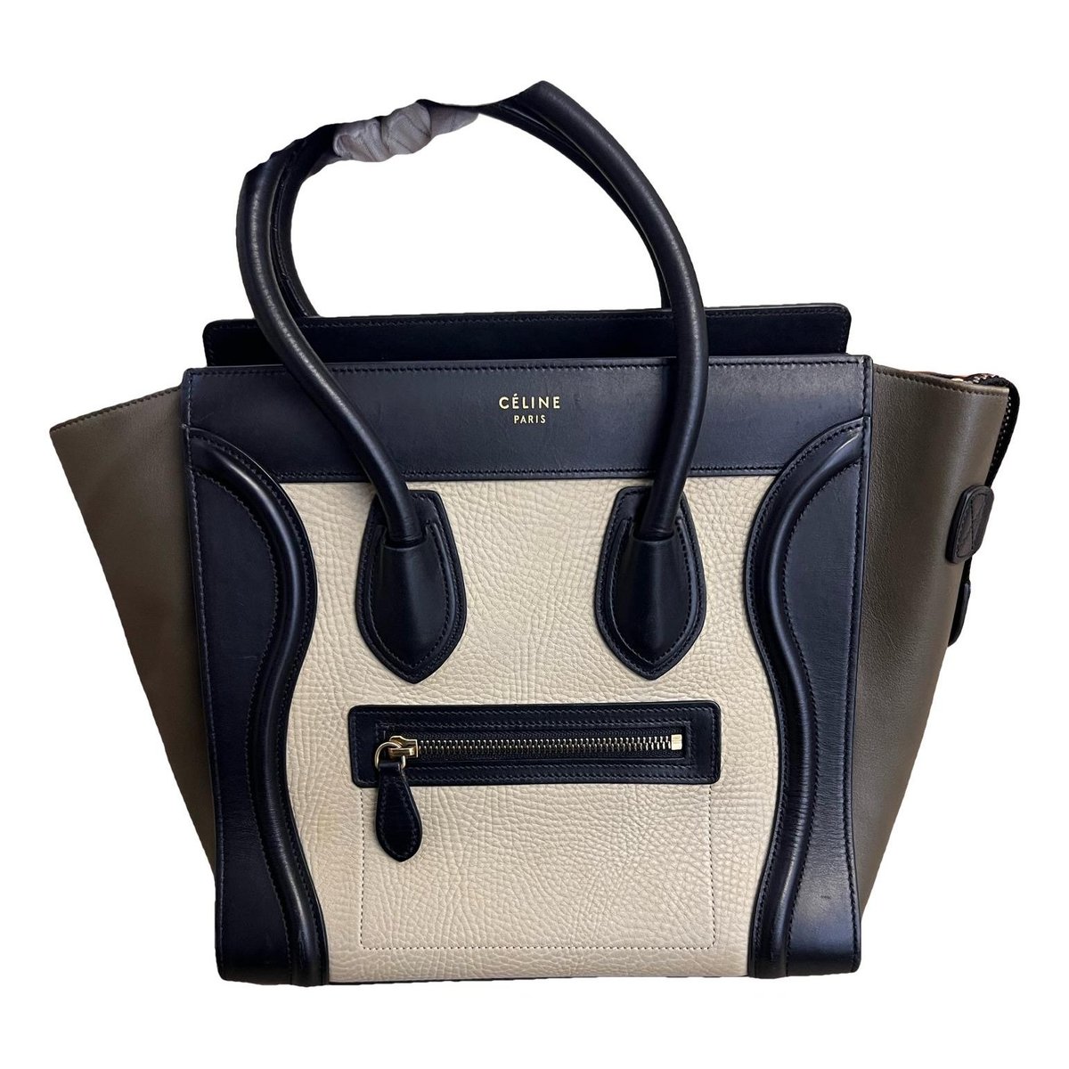 Luggage leather handbag