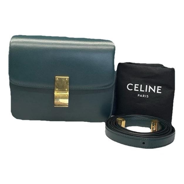 Classic leather handbag