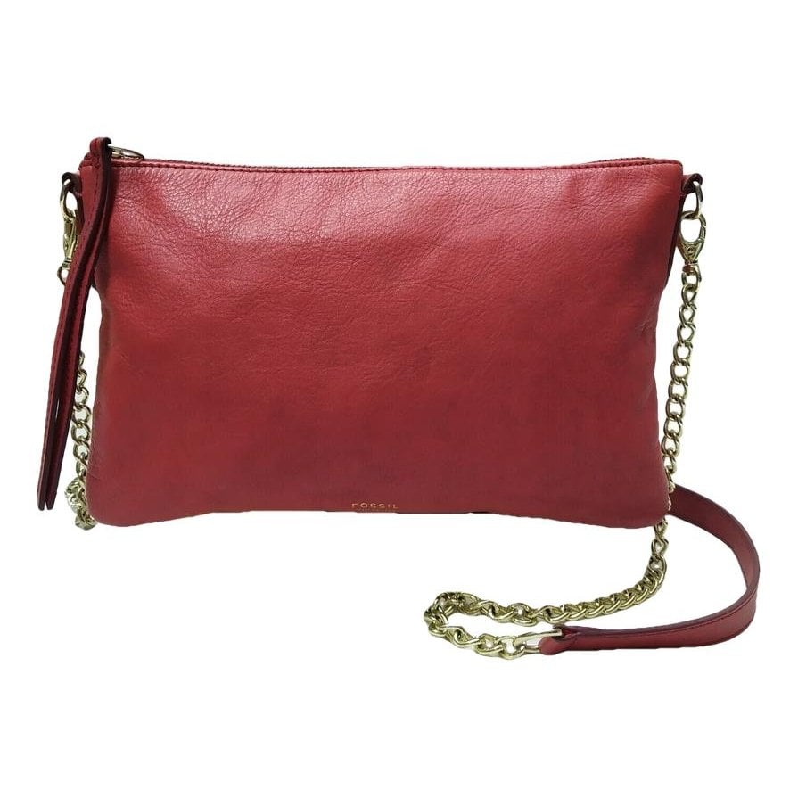Leather crossbody bag