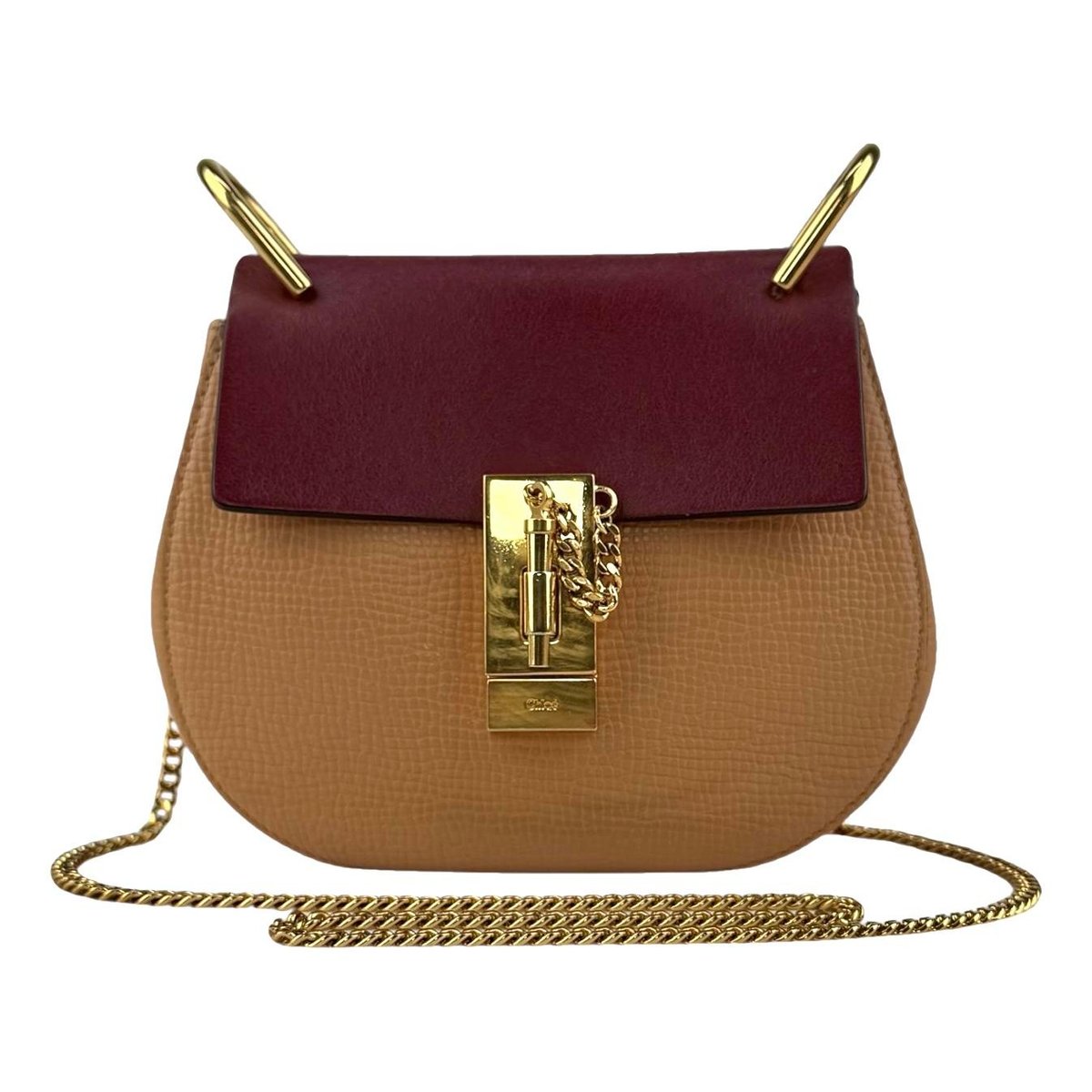 Drew leather crossbody bag