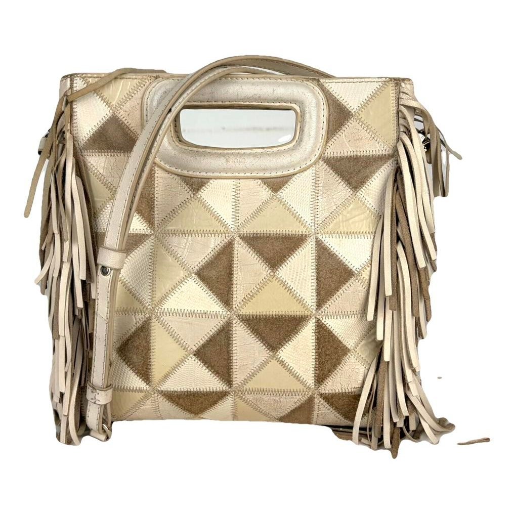 Sac M leather crossbody bag