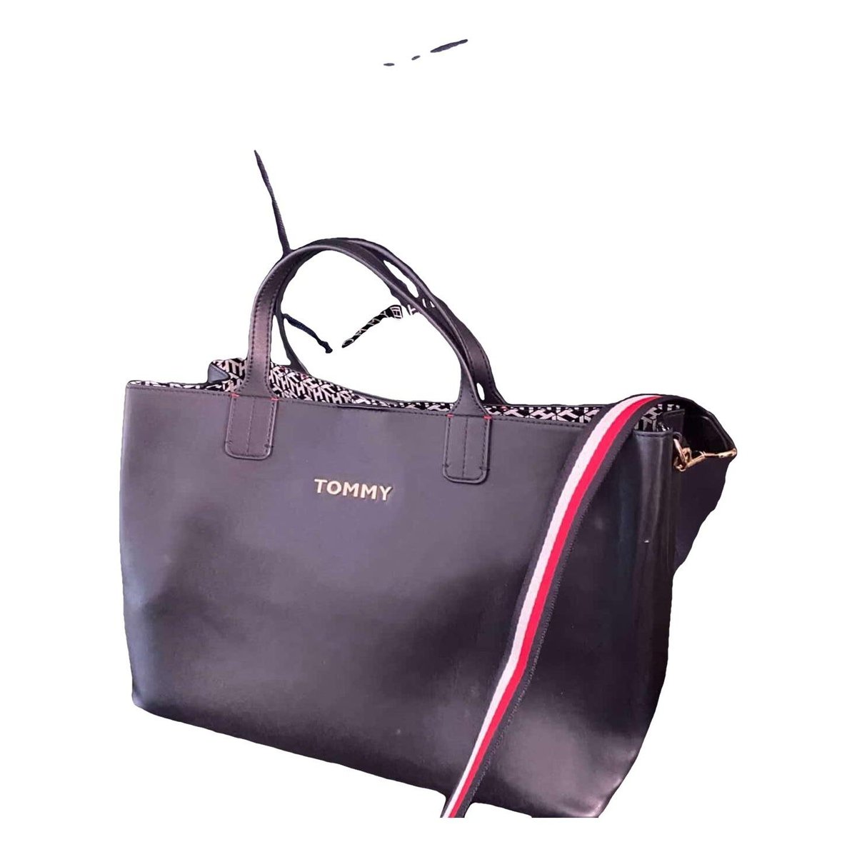 Leather tote