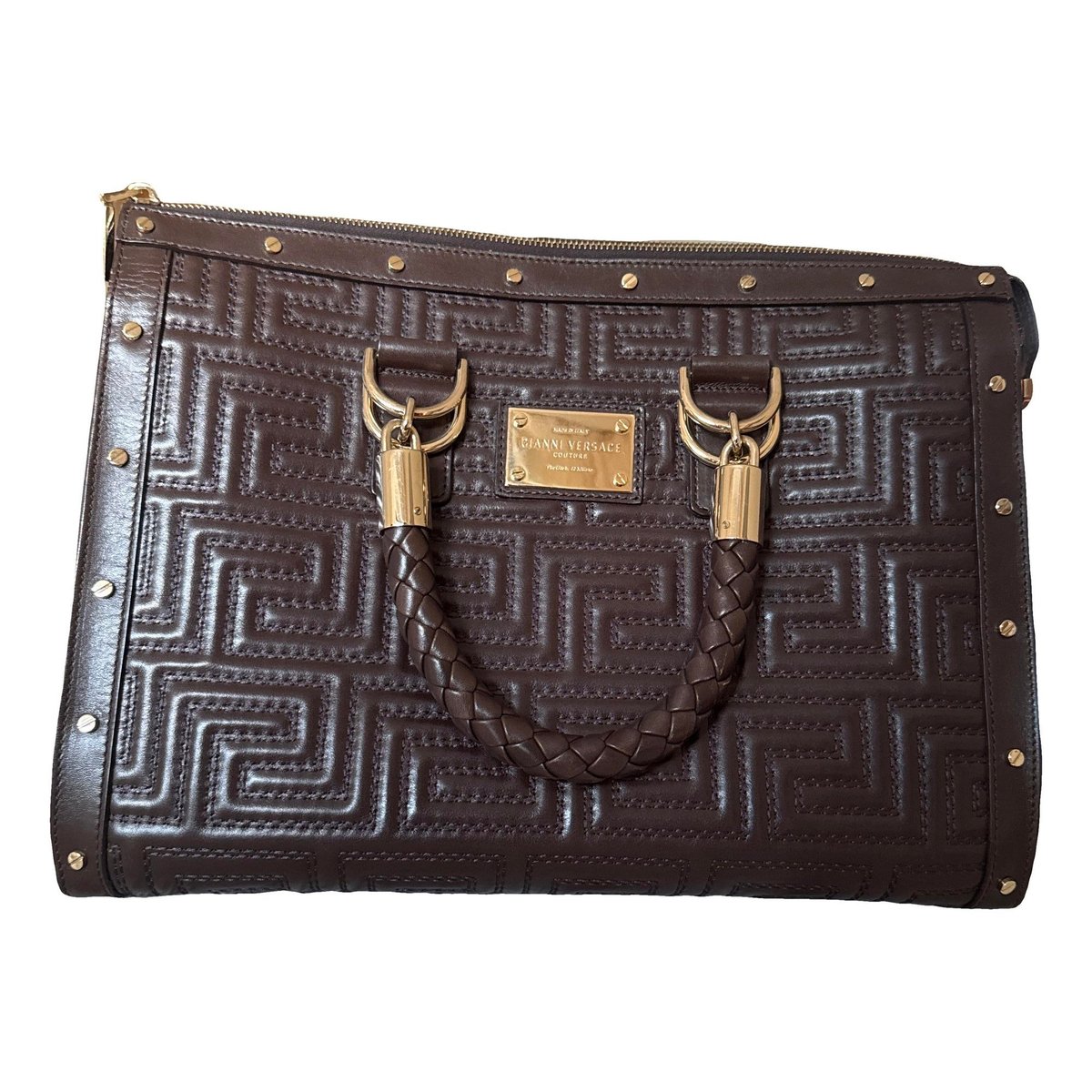 Leather handbag