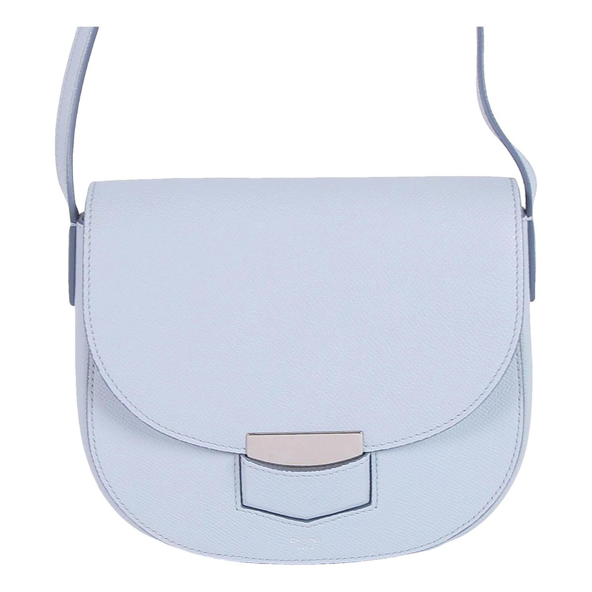Trotteur leather handbag