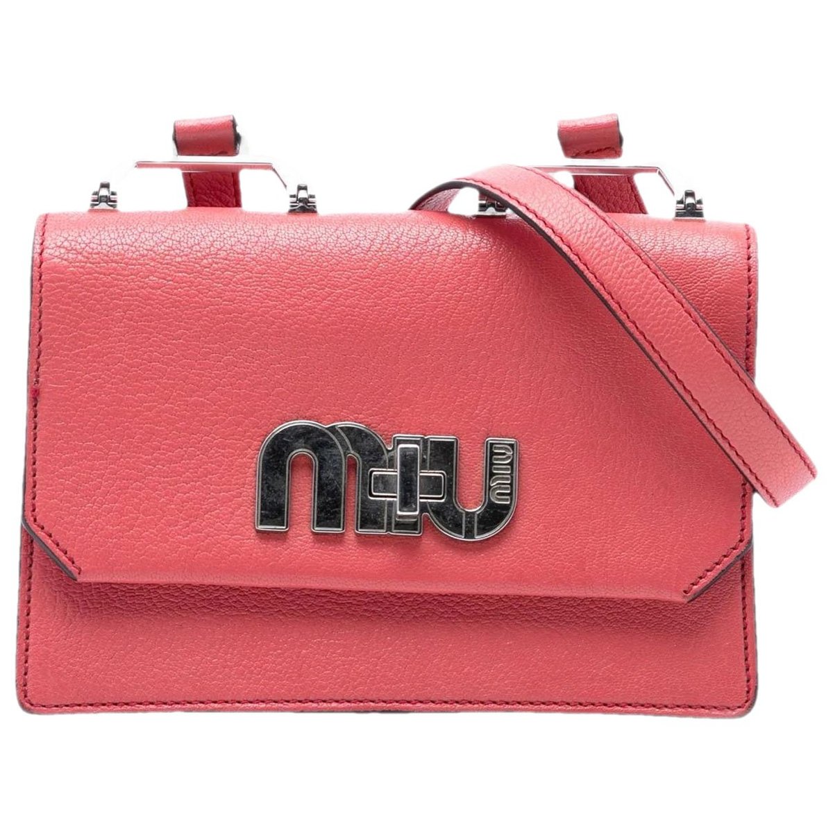 Madras leather bag