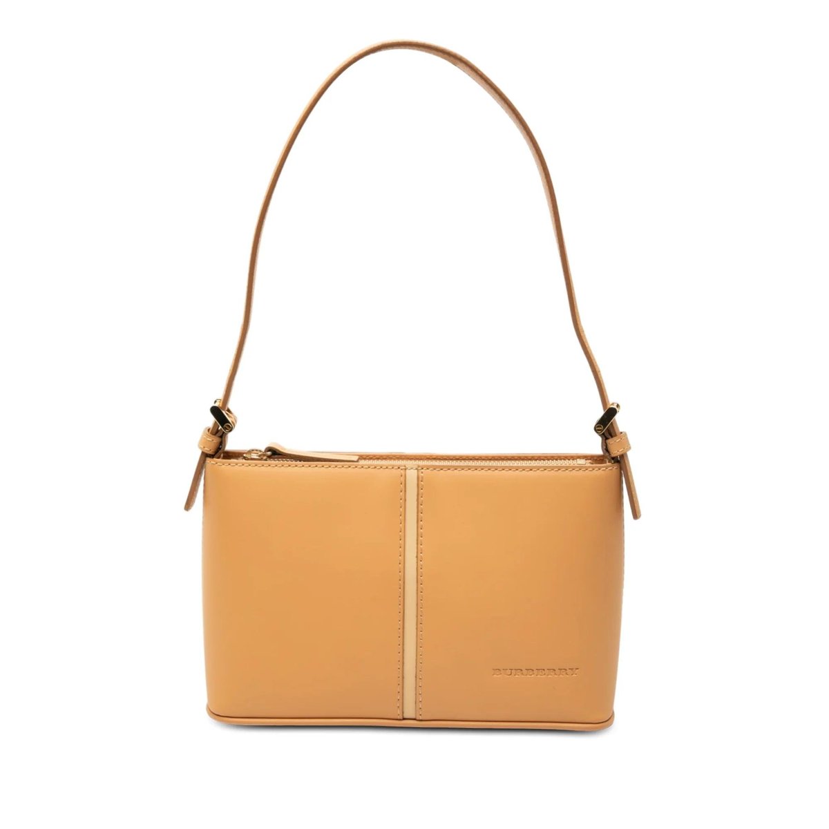 Pocket leather handbag