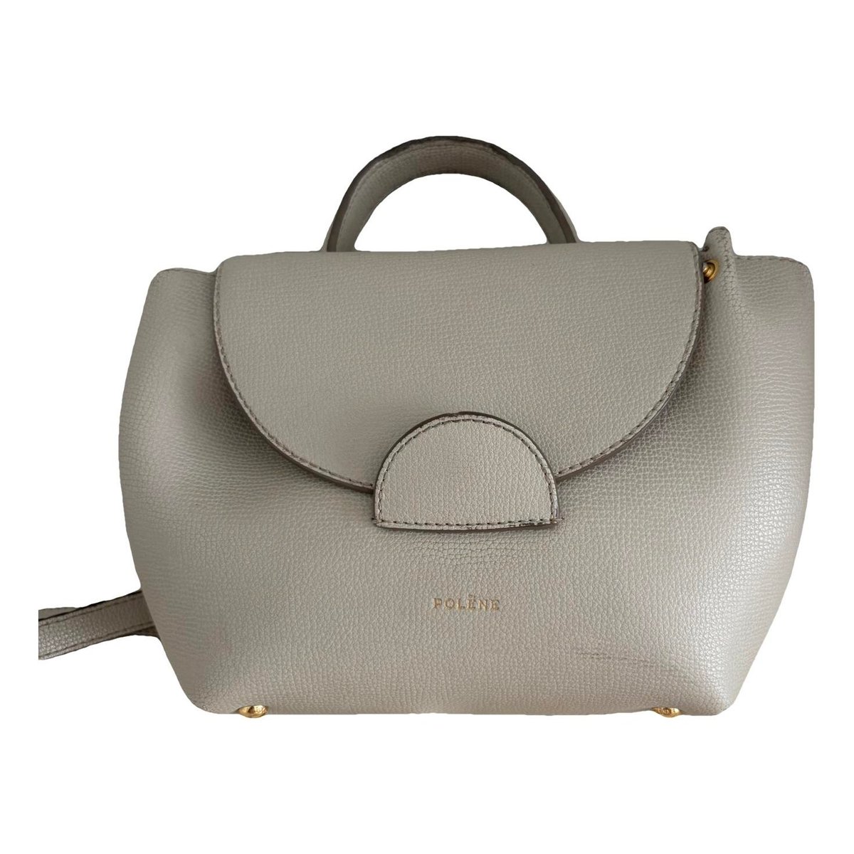 Numéro un leather crossbody bag