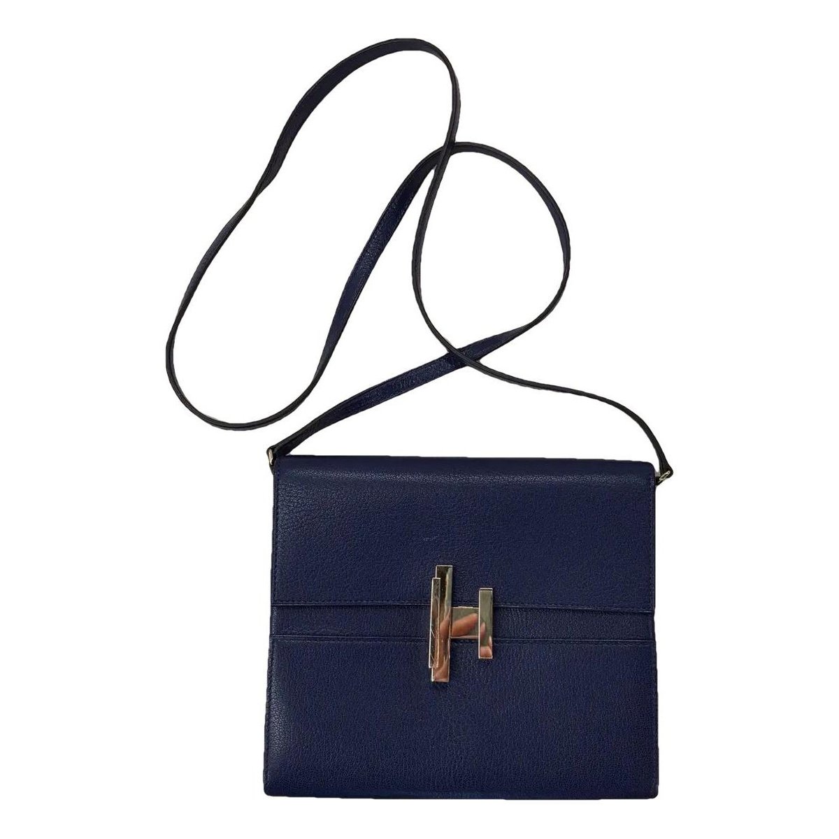 Cinhetic leather crossbody bag