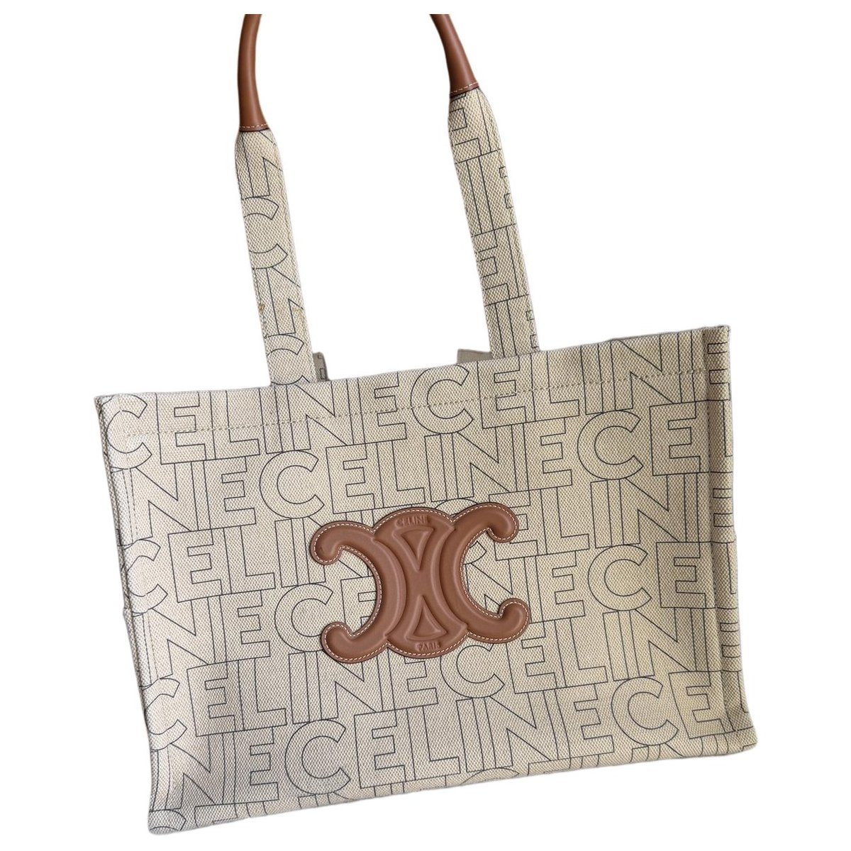 Cabas Horizotal cloth tote