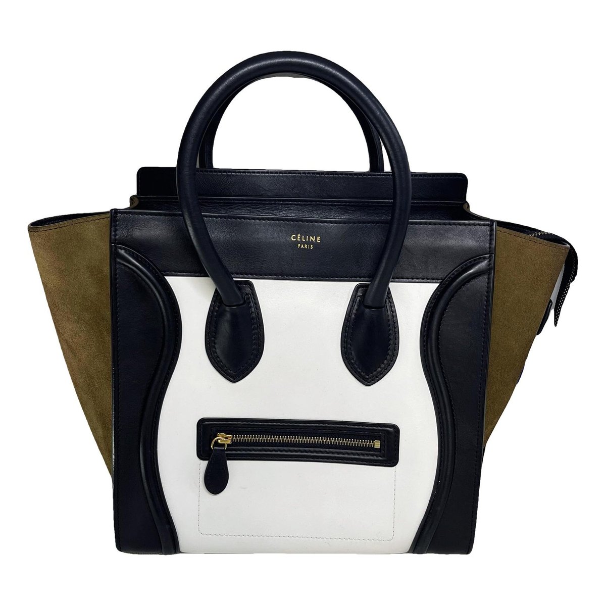 Luggage leather handbag
