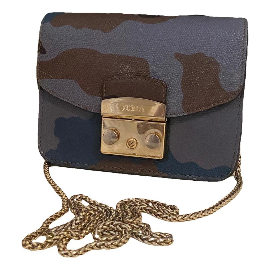 Metropolis leather crossbody bag