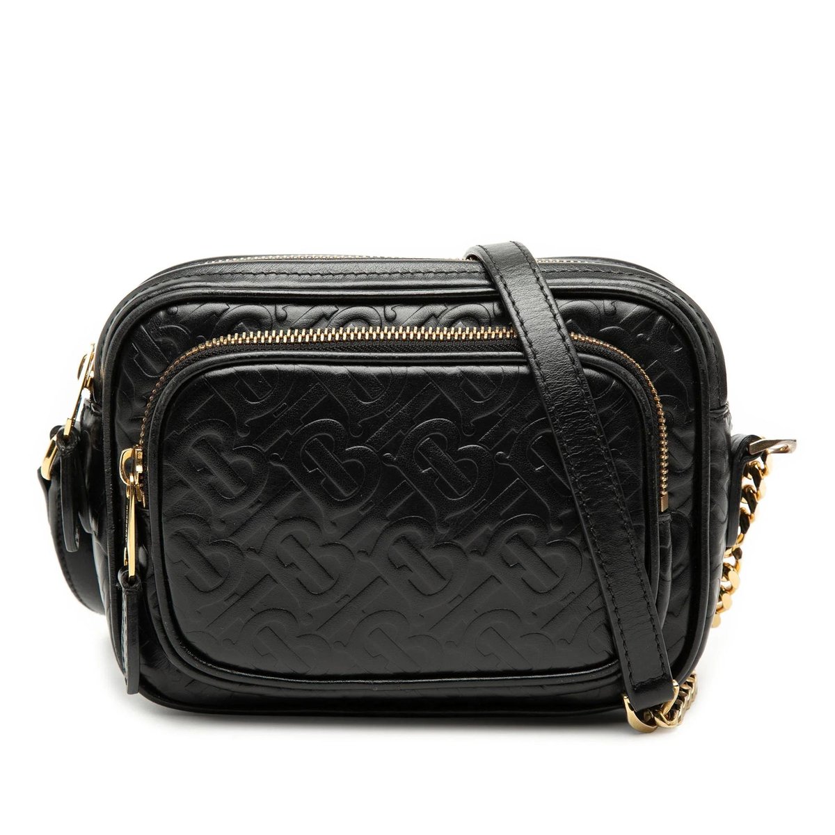 TB pony-style calfskin crossbody bag