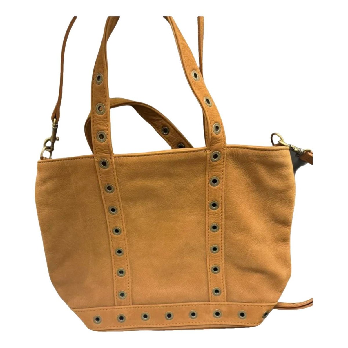 Cabas leather tote
