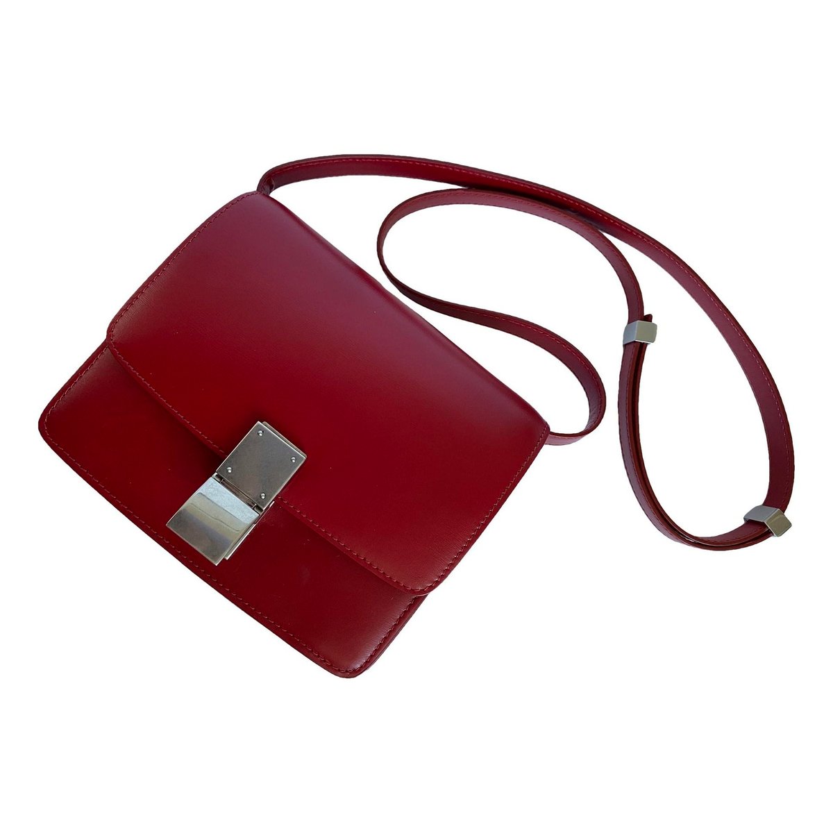 Classic leather crossbody bag