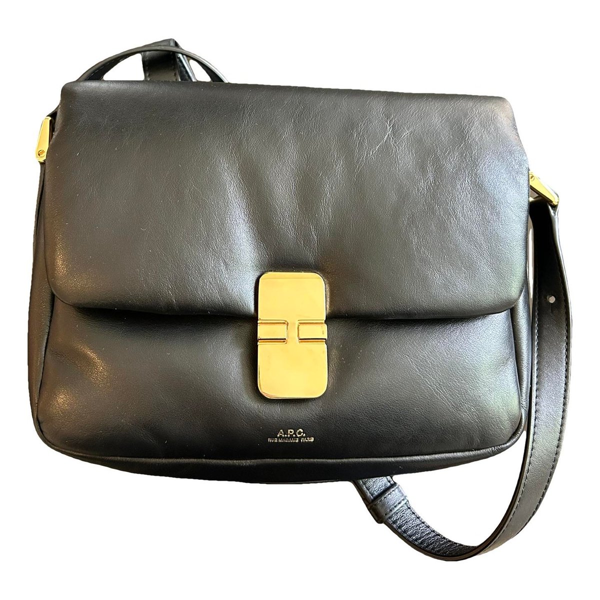 Leather crossbody bag