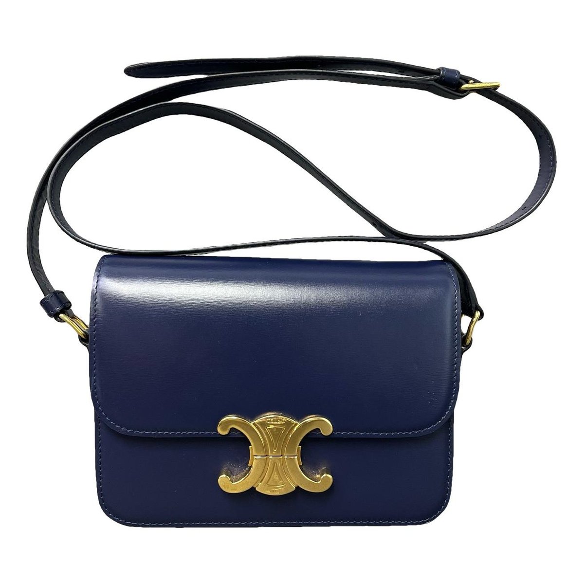 Triomphe leather handbag