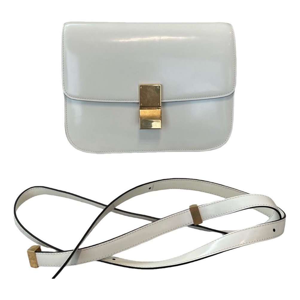 Classic leather crossbody bag