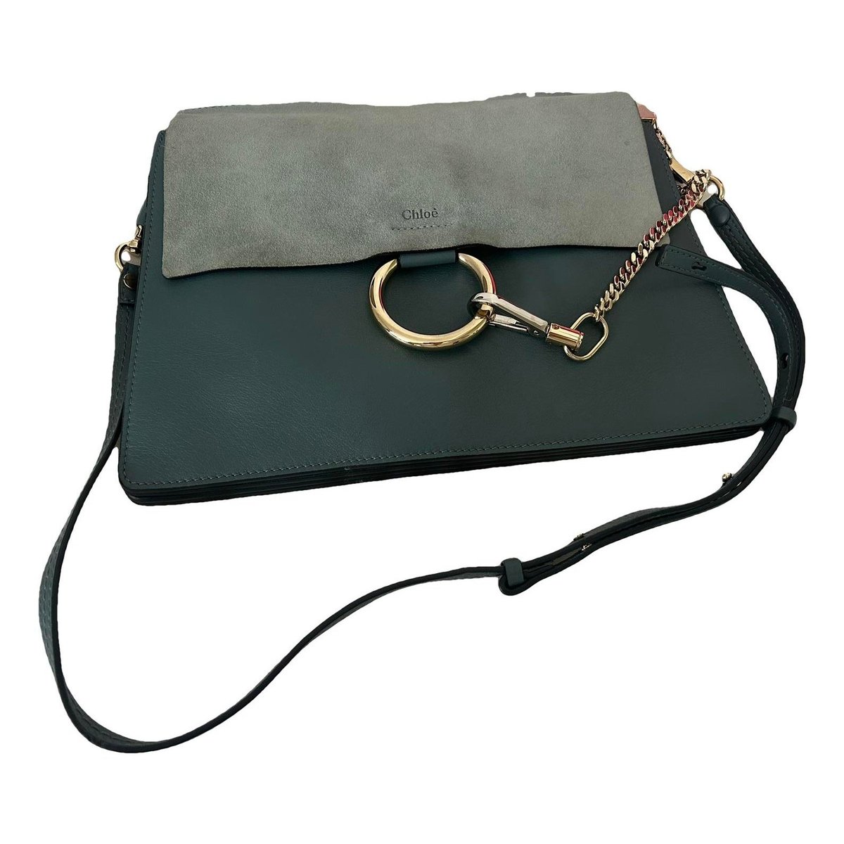 Faye leather handbag