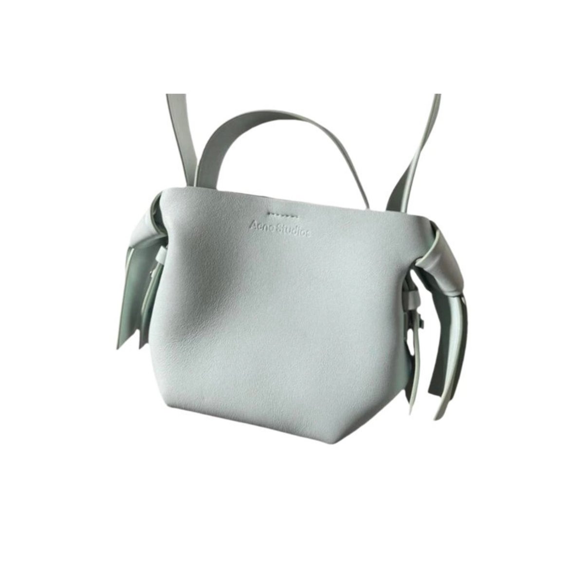 Musubi leather handbag