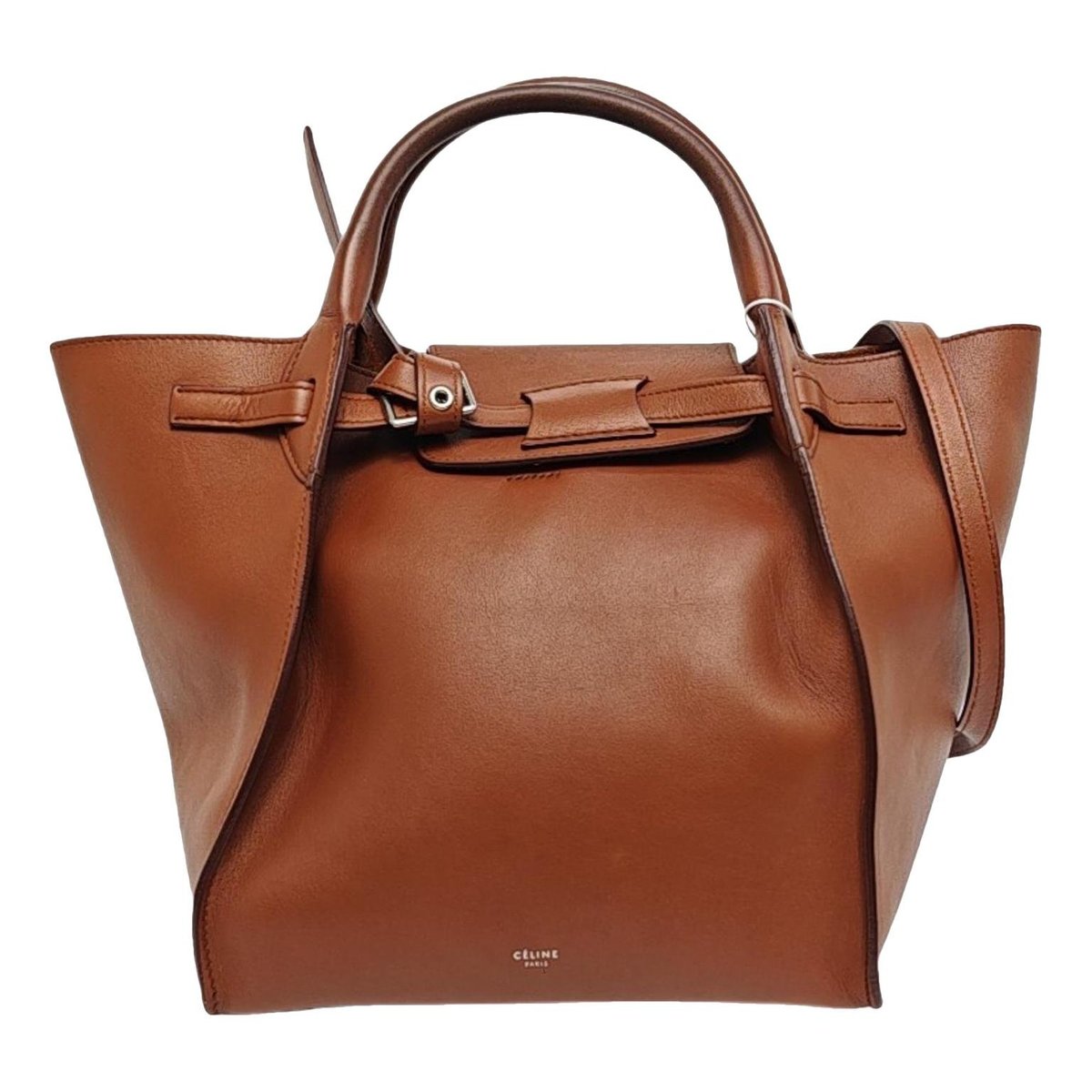 Big Bag leather handbag