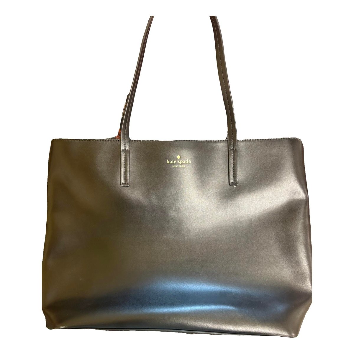 Leather tote