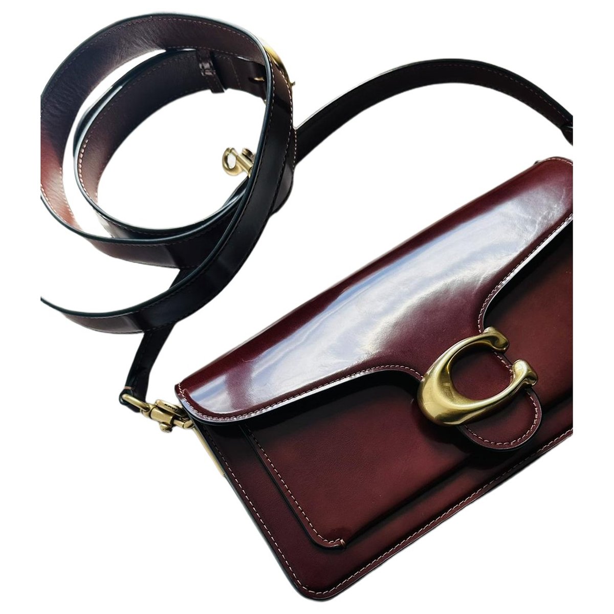Tabby leather crossbody bag
