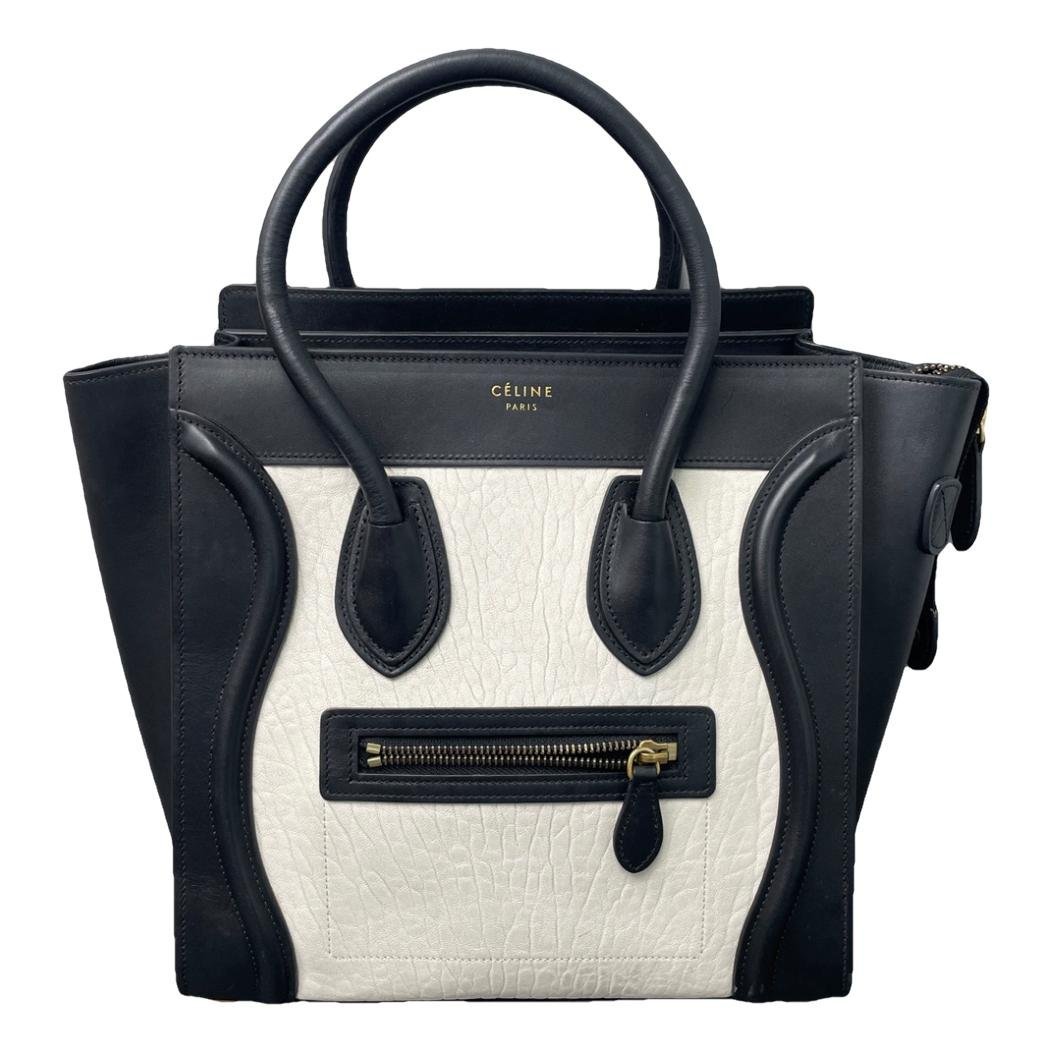 Luggage leather handbag