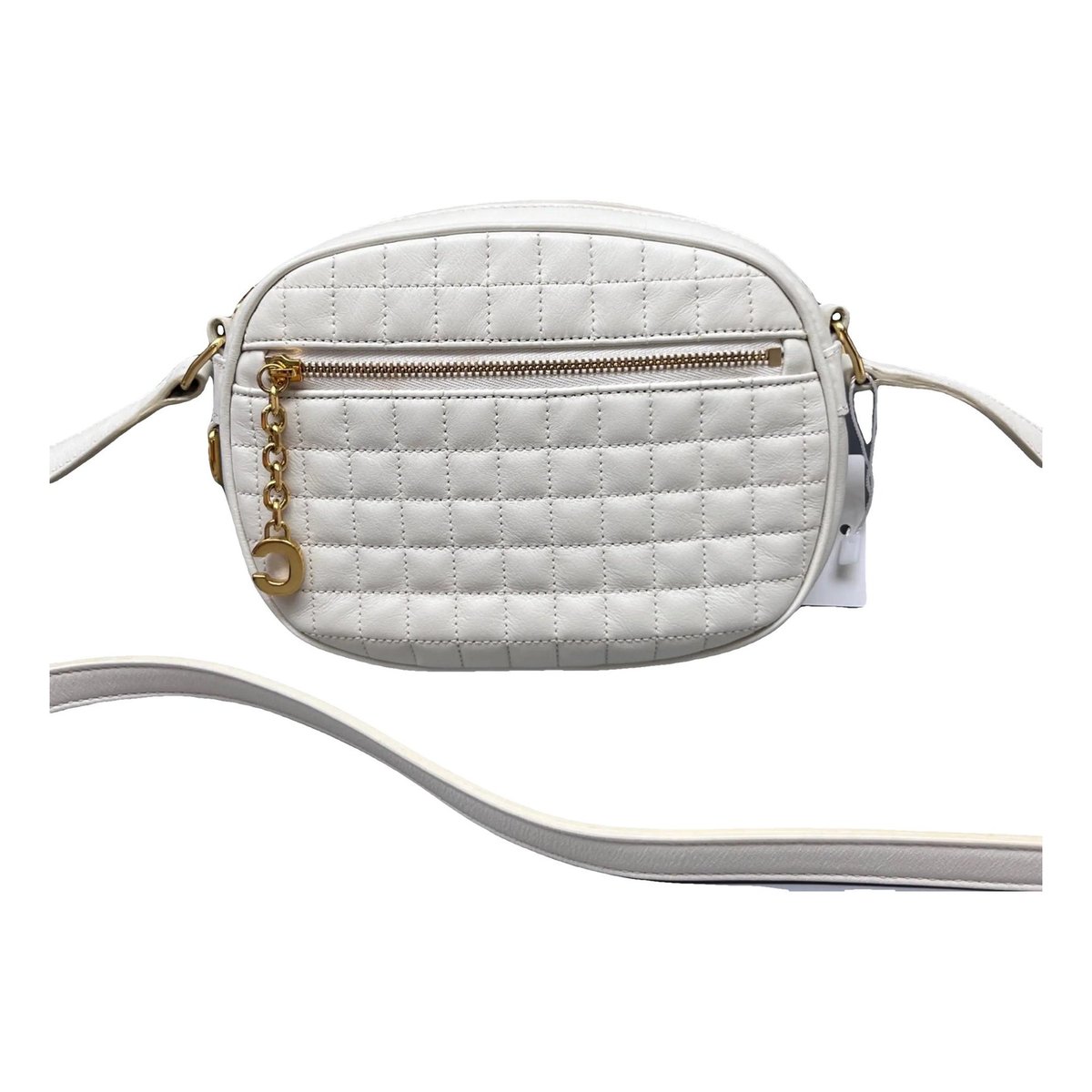 Charm leather crossbody bag
