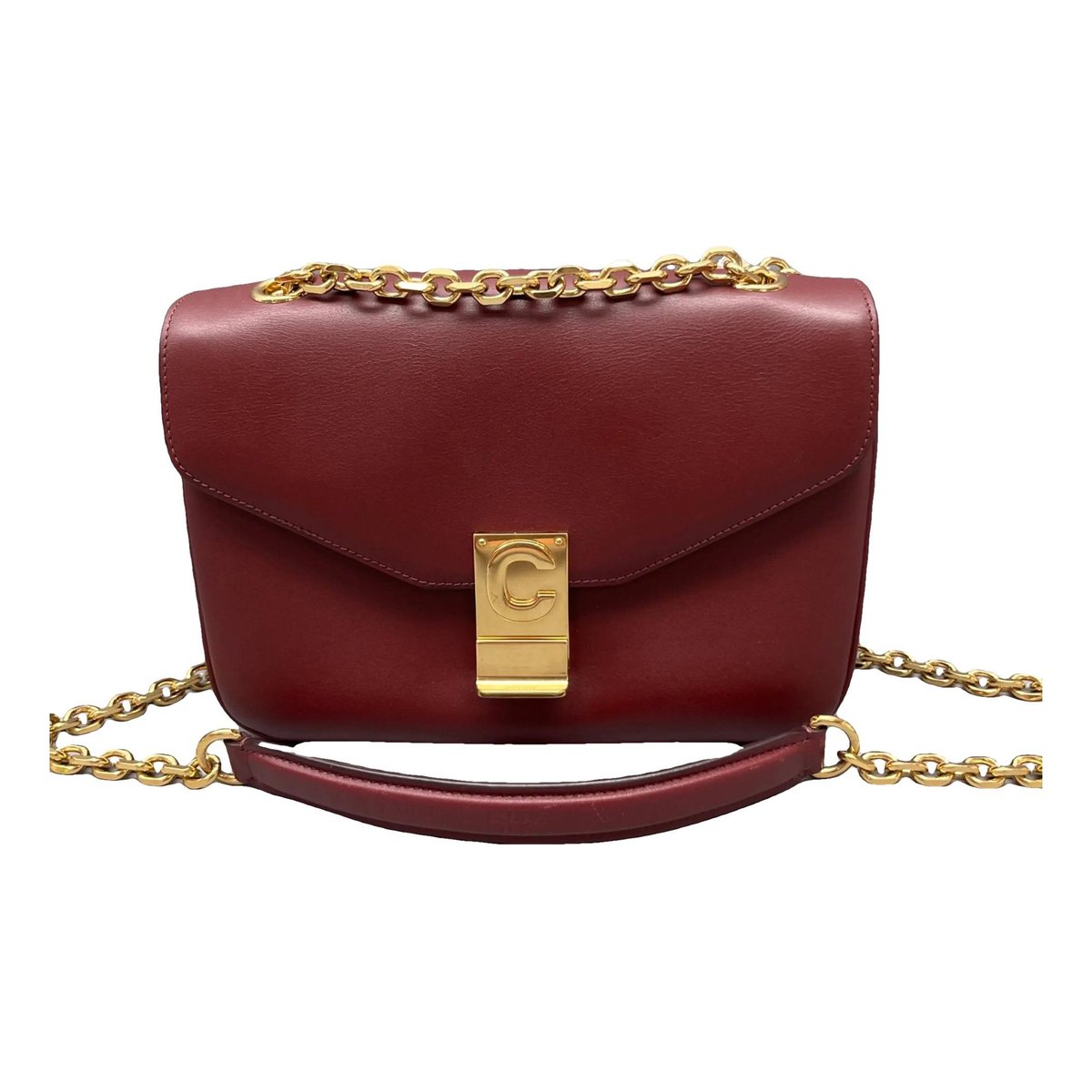 Classic leather crossbody bag
