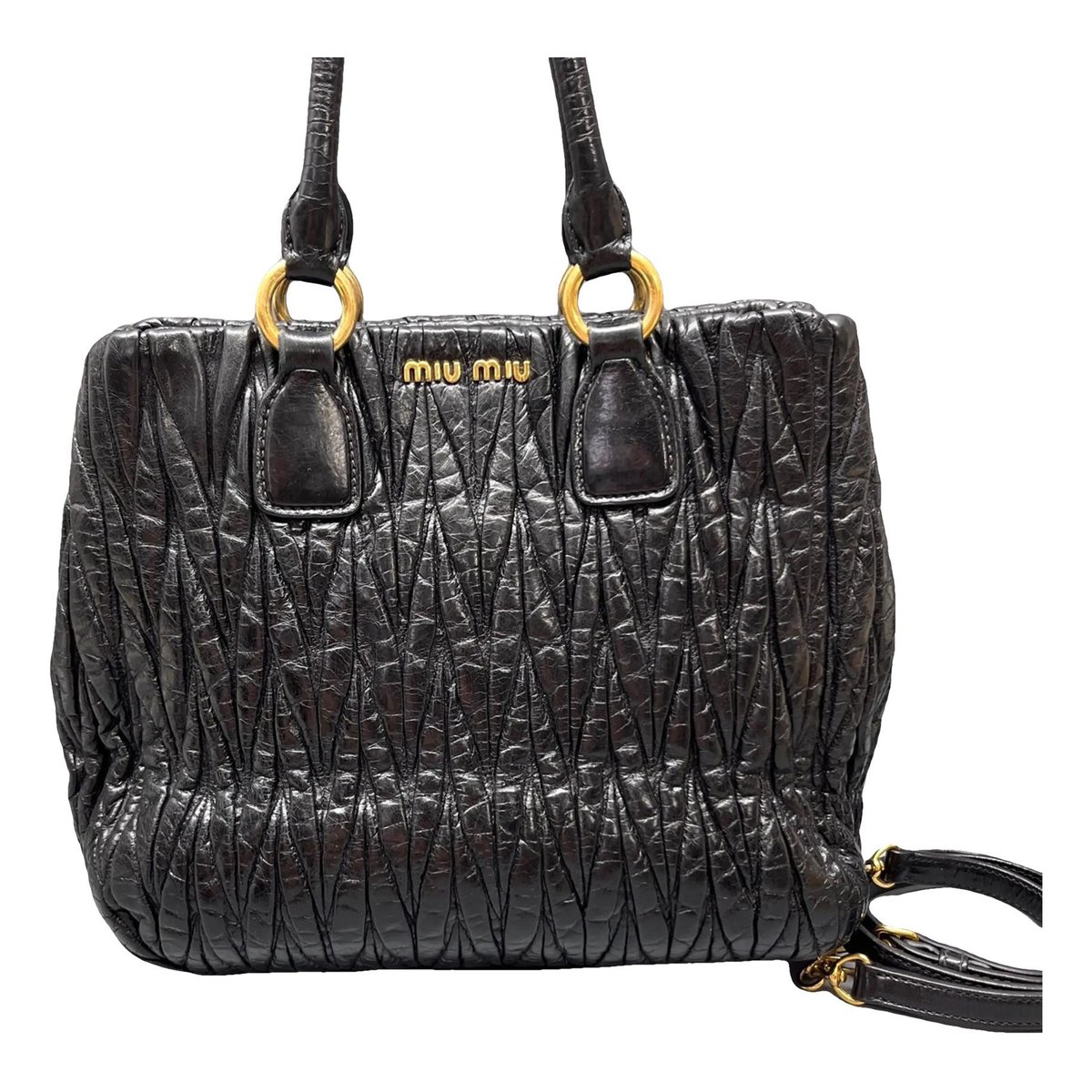 Vitello leather crossbody bag