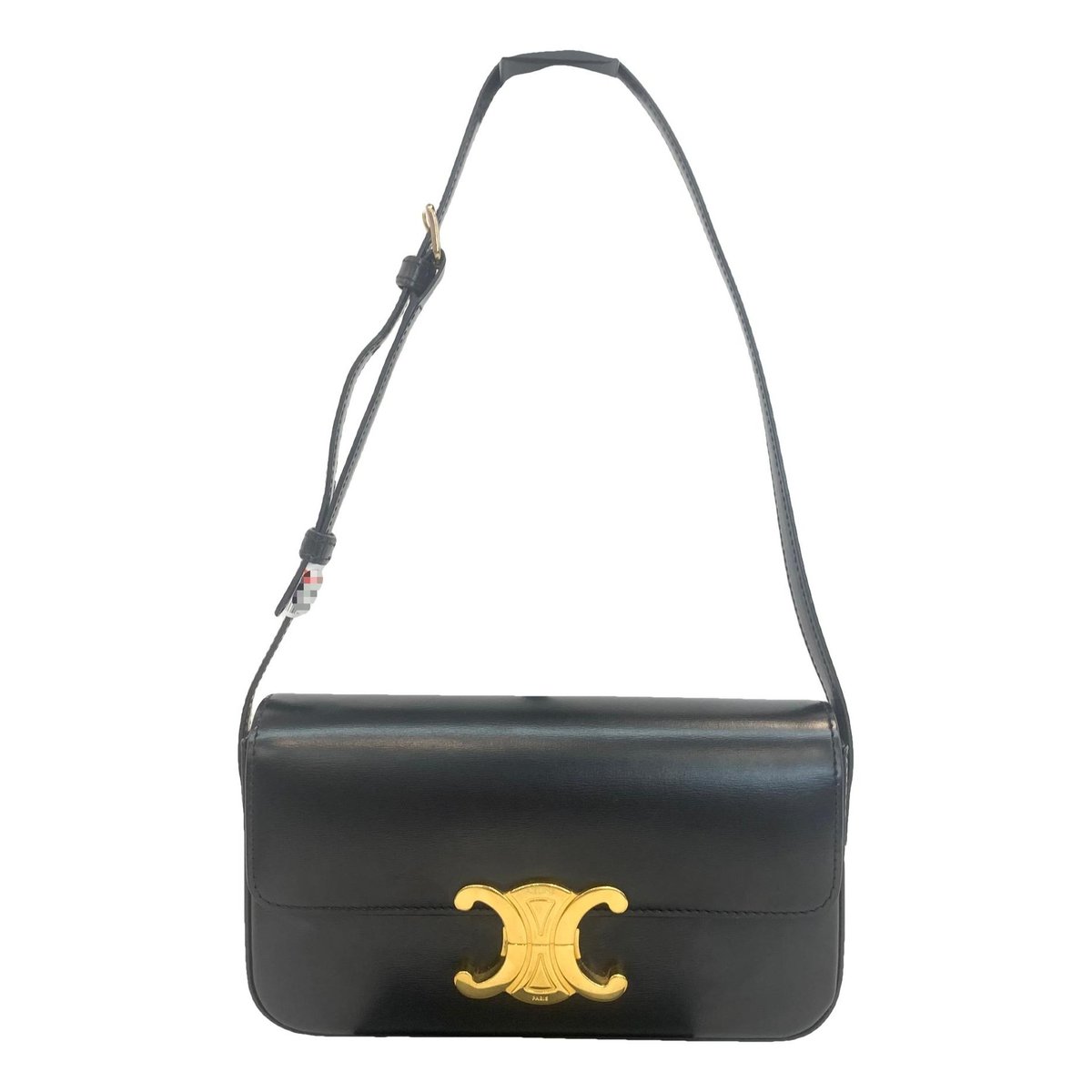 Triomphe Long leather handbag