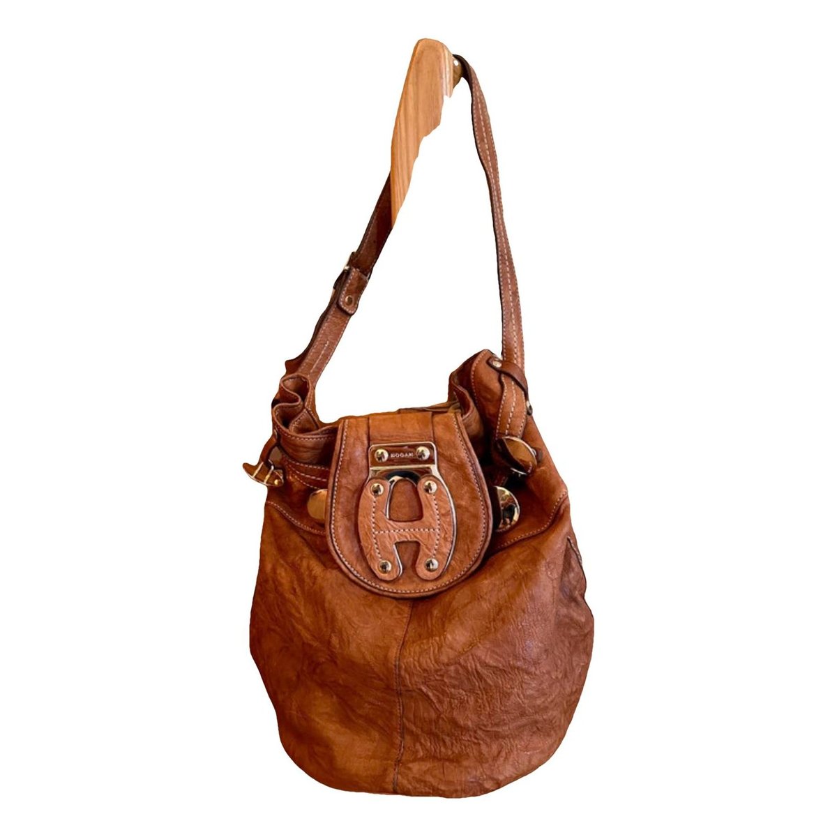 Leather satchel