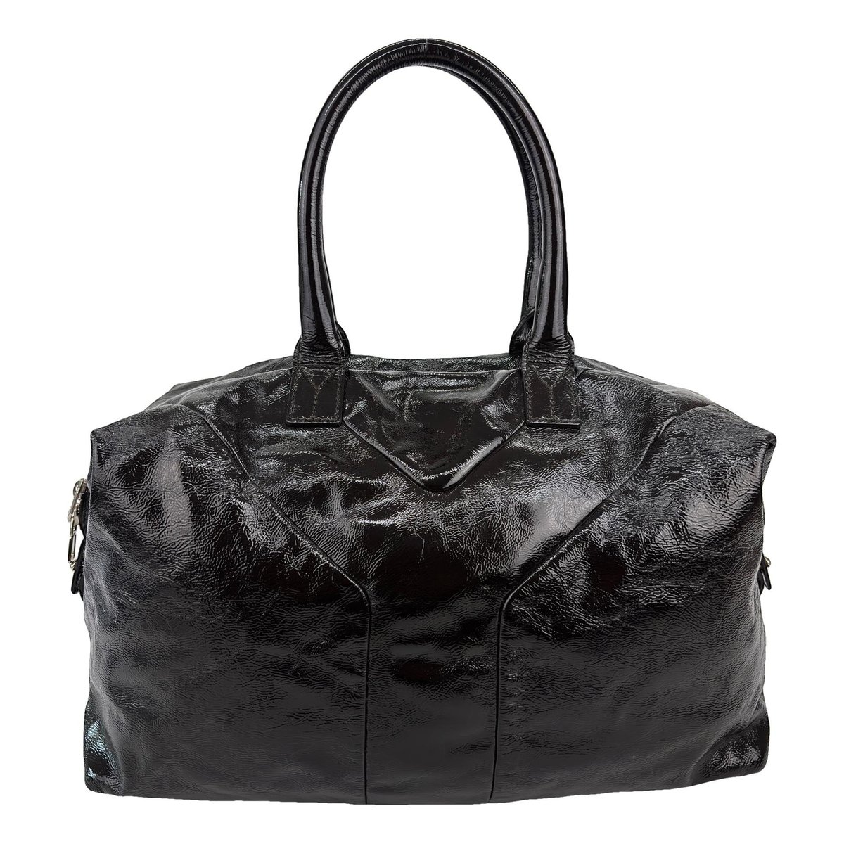 Easy patent leather handbag
