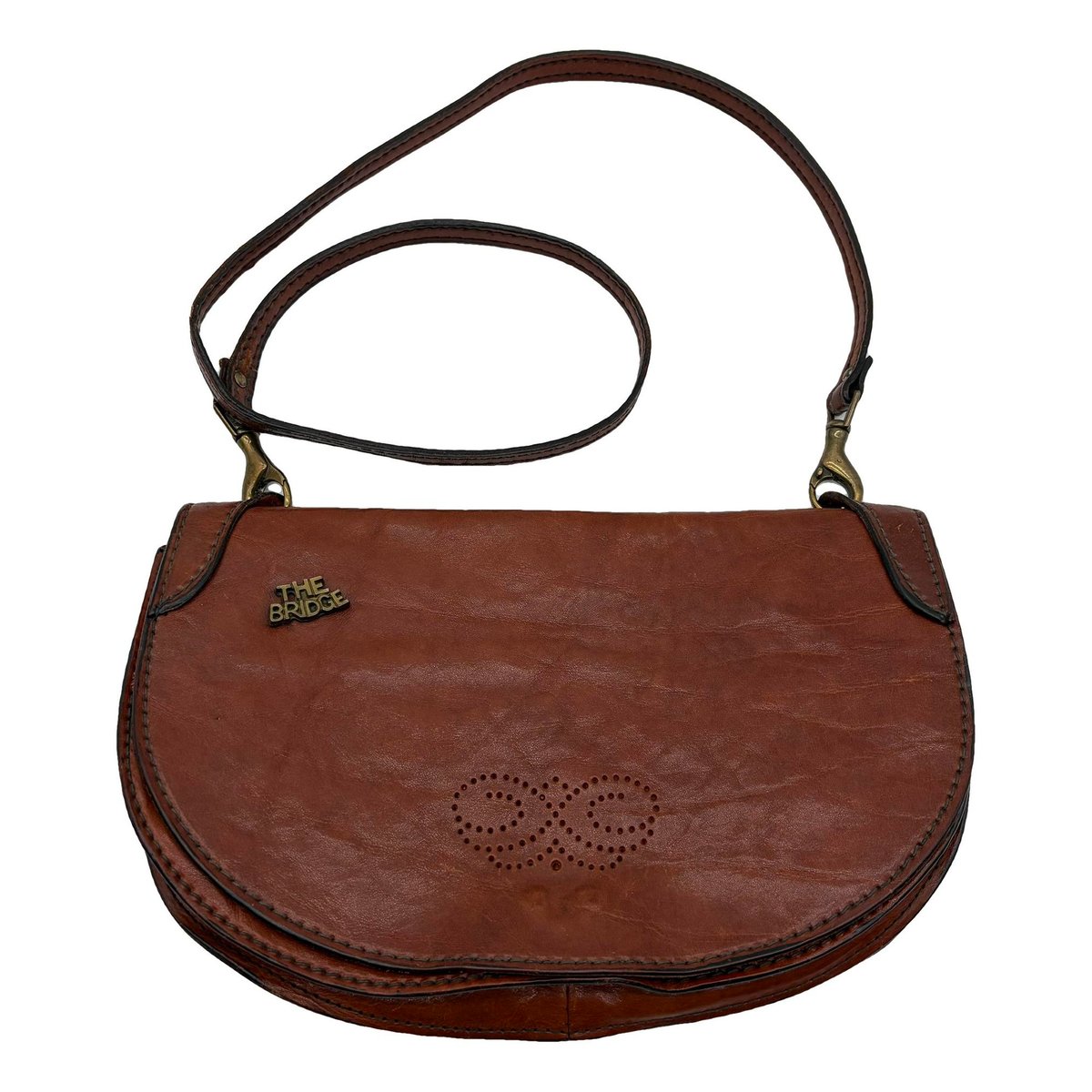 Leather crossbody bag