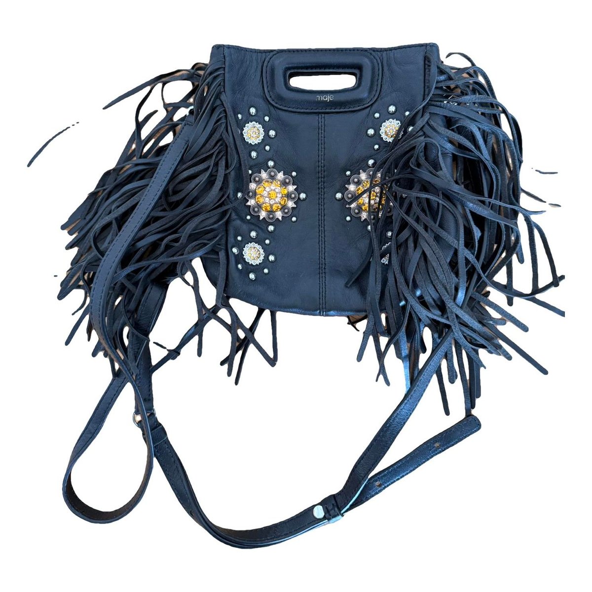 Leather crossbody bag