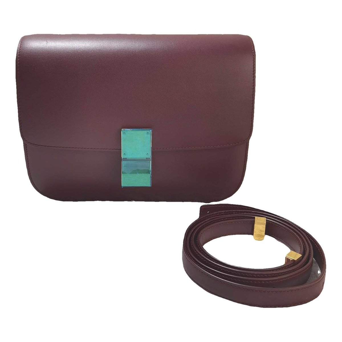 Classic leather handbag