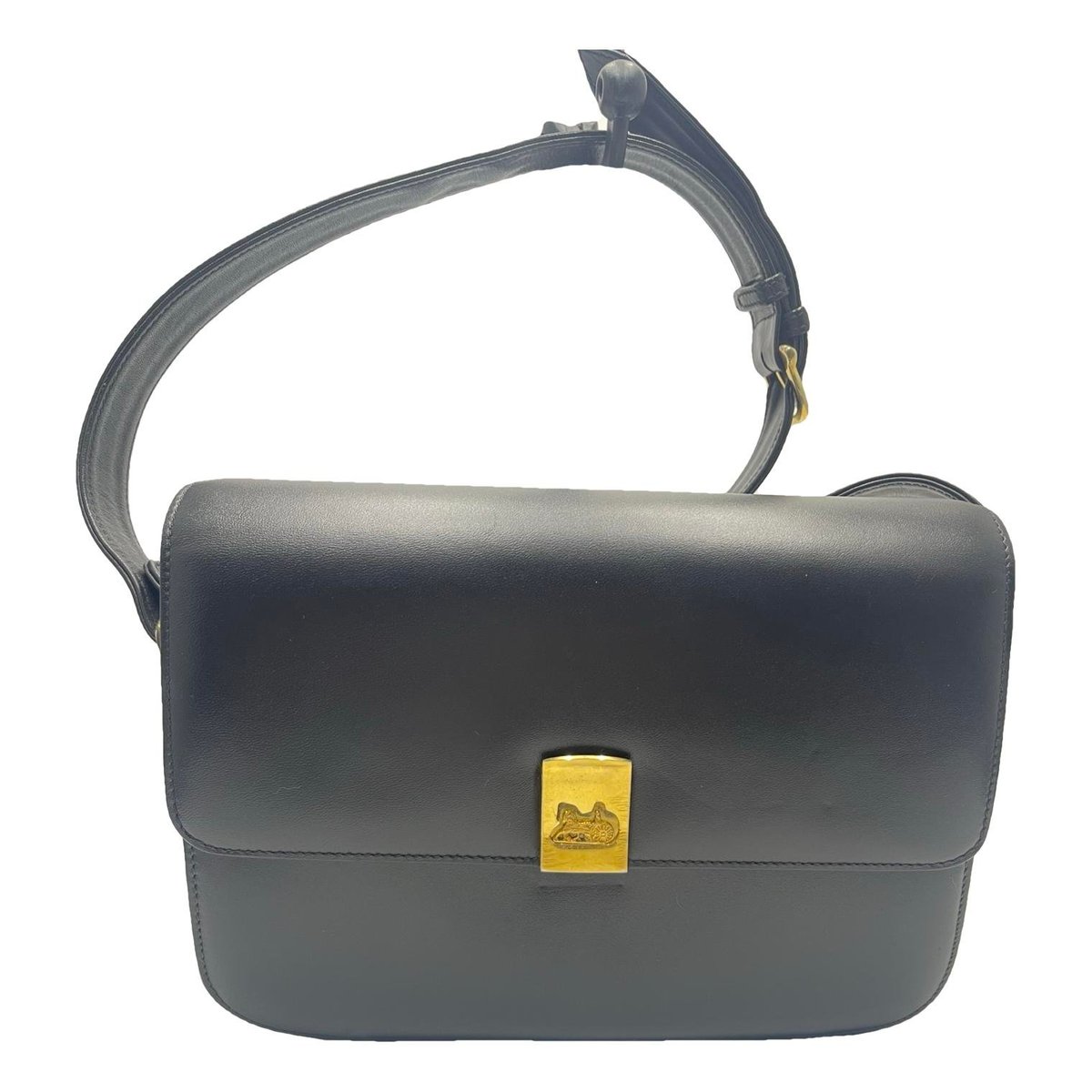 Classic leather crossbody bag