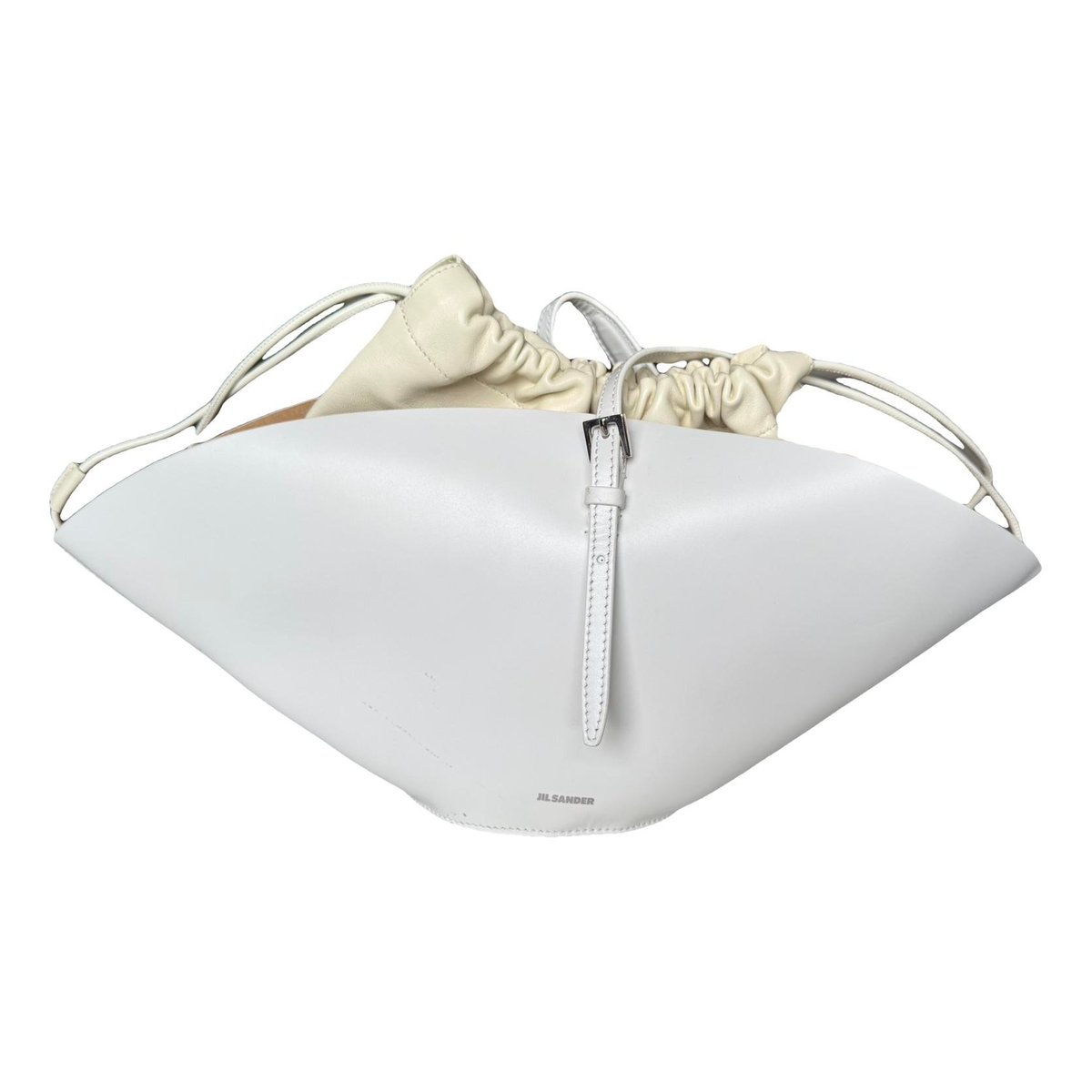 Shopper leather handbag