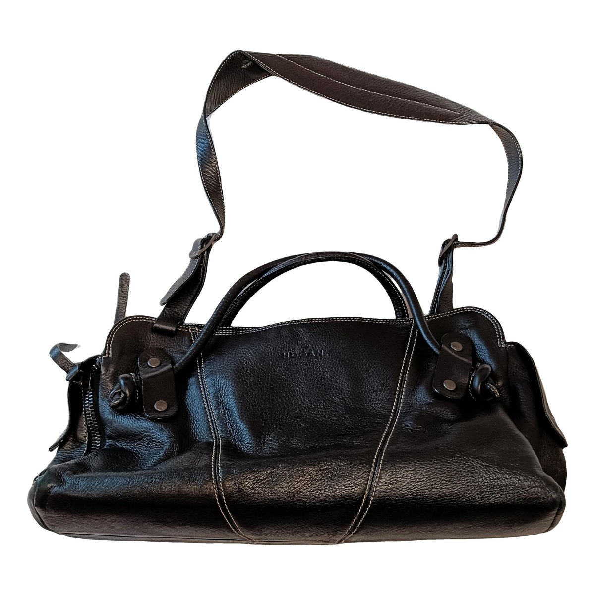 Leather crossbody bag