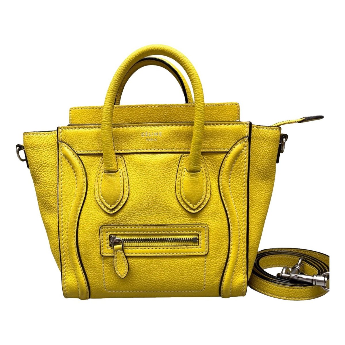 Luggage leather handbag