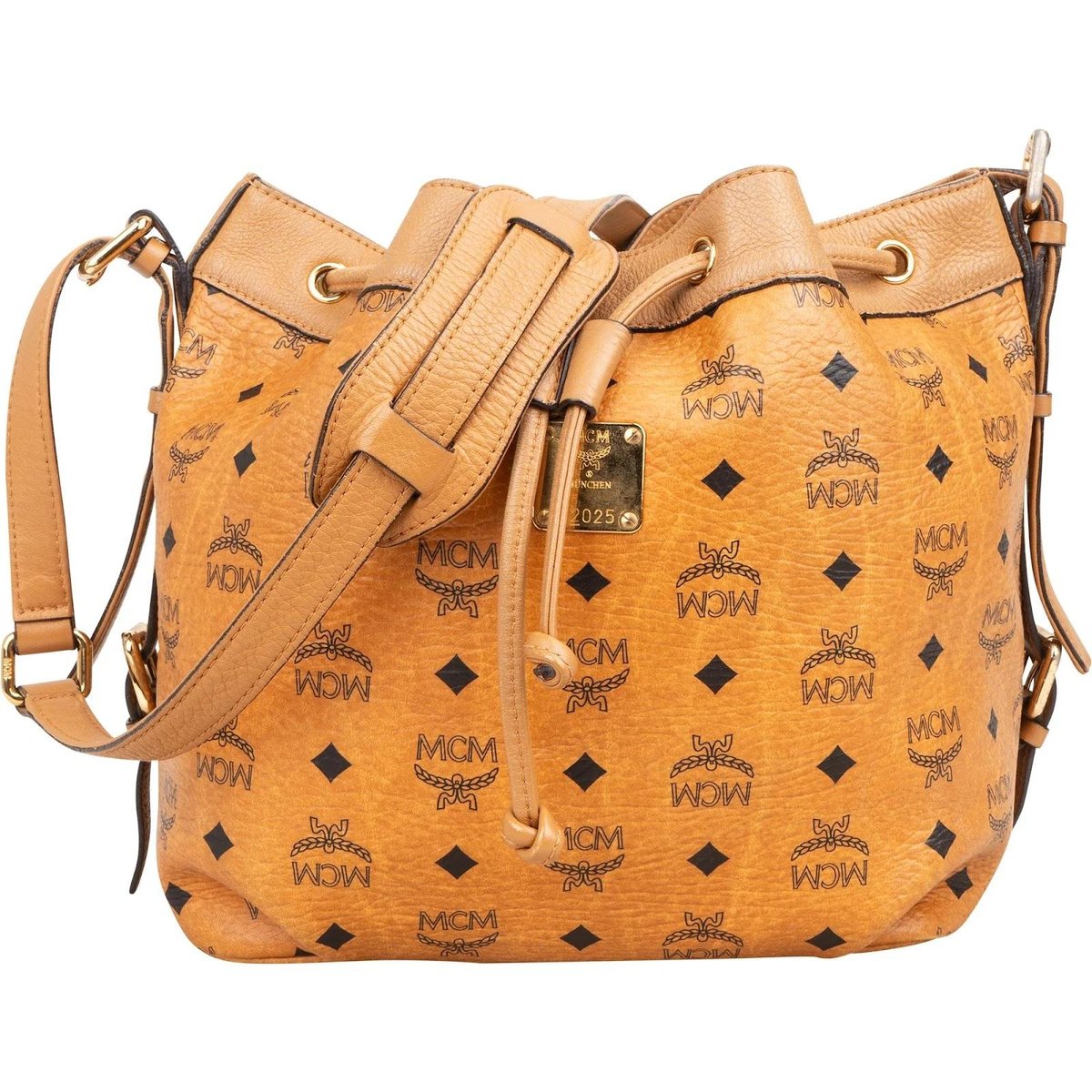 Heritage Drawstring leather crossbody bag