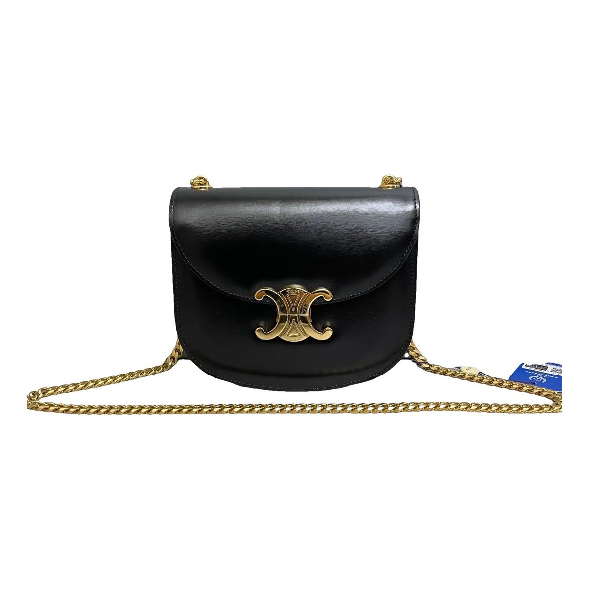 Triomphe leather handbag