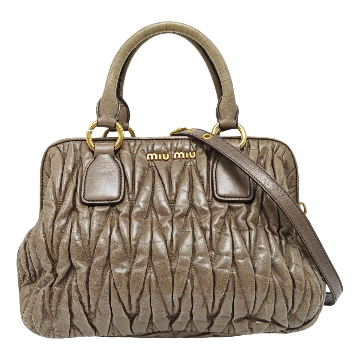 Madras leather handbag