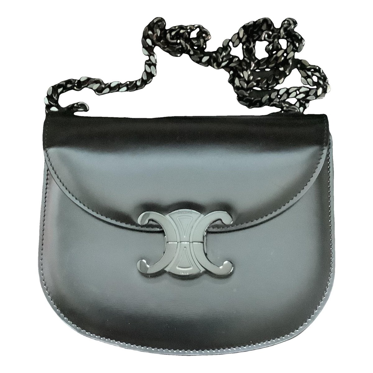 Triomphe leather handbag