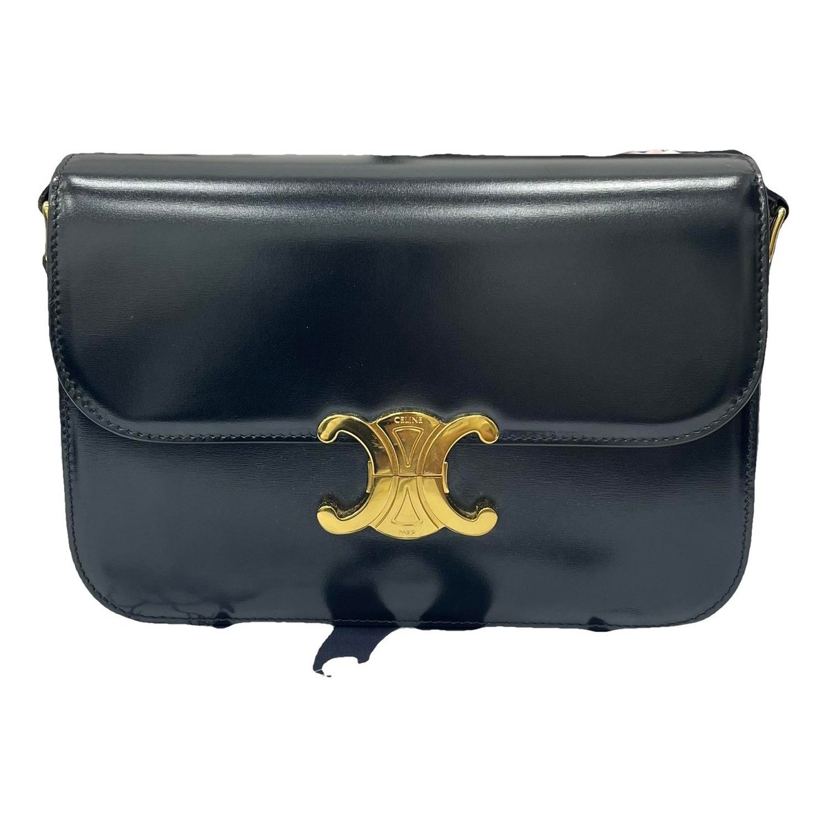 Triomphe leather handbag