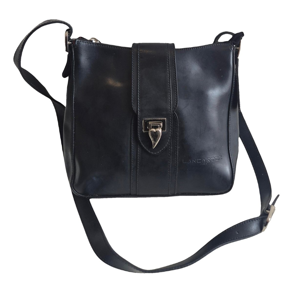 Leather crossbody bag